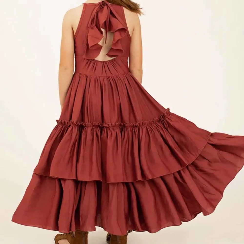NWT Joyfolie Evony Dress Cinnabar Sz 7 - Picture 6 of 16